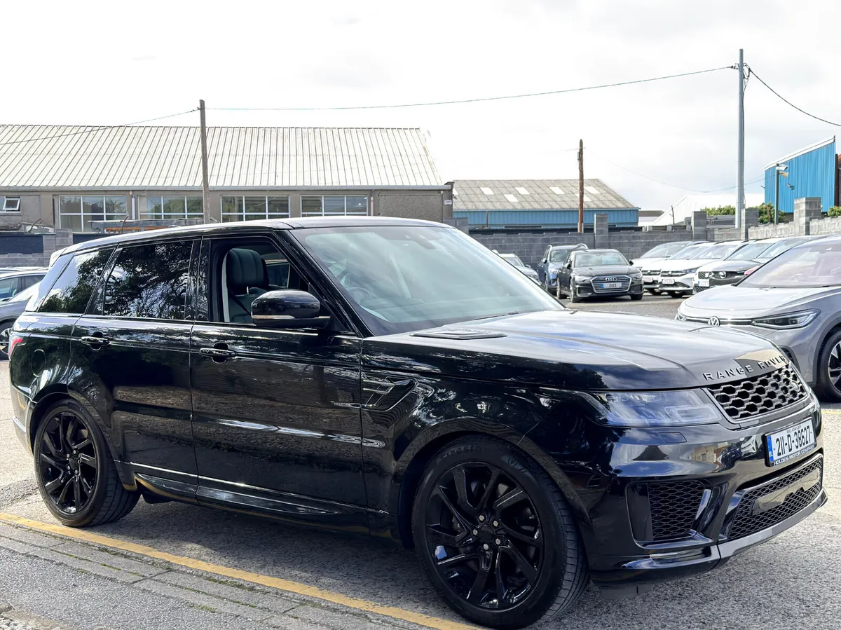 Land Rover Range Rover Sport SUV, Petrol Plug-in Hybrid, 2021, Black