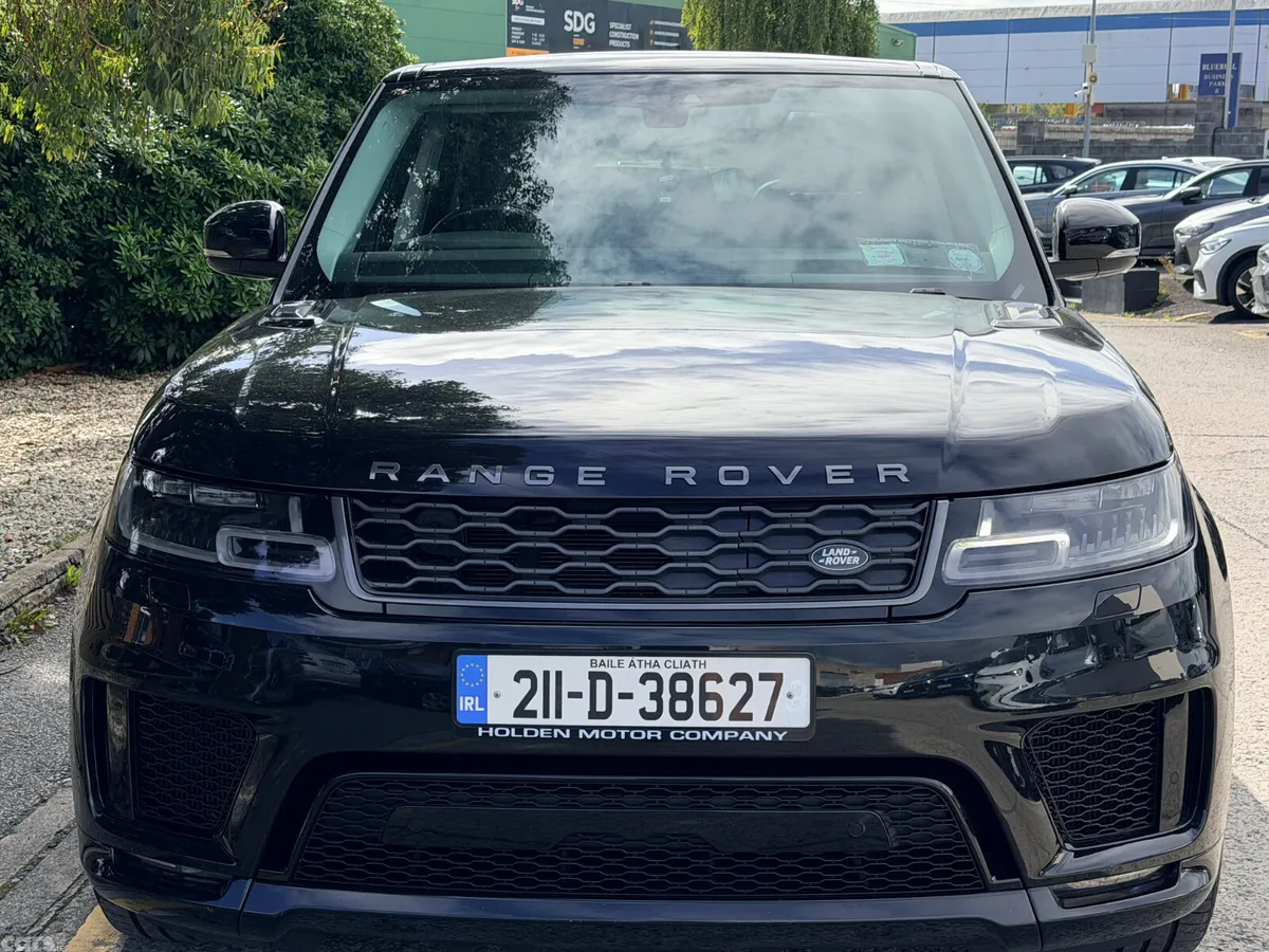 Land Rover Range Rover Sport SUV, Petrol Plug-in Hybrid, 2021, Black