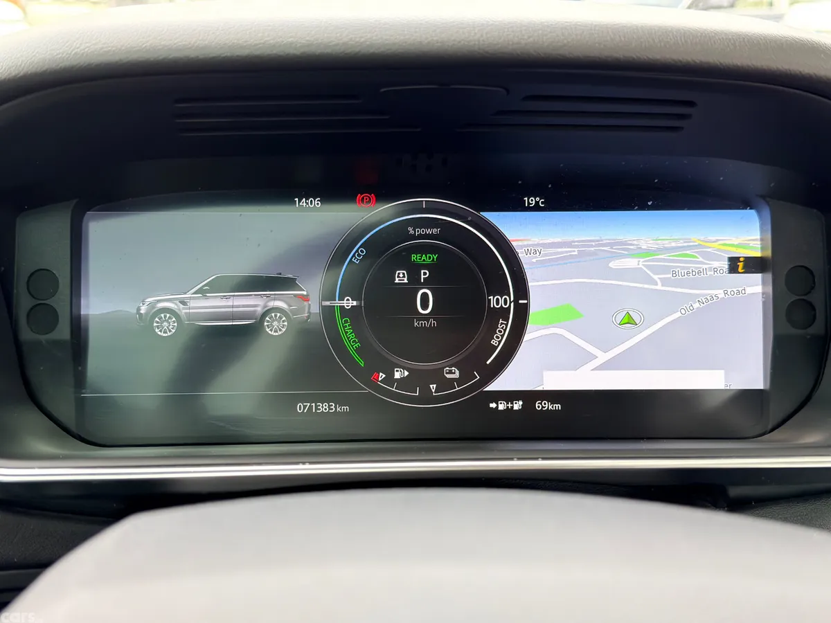 Land Rover Range Rover Sport SUV, Petrol Plug-in Hybrid, 2021, Black
