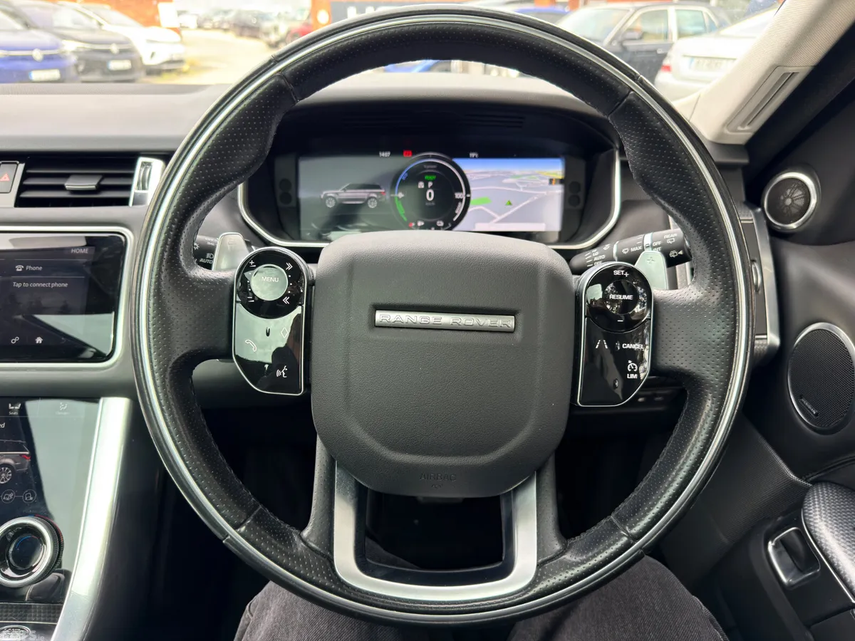 Land Rover Range Rover Sport SUV, Petrol Plug-in Hybrid, 2021, Black
