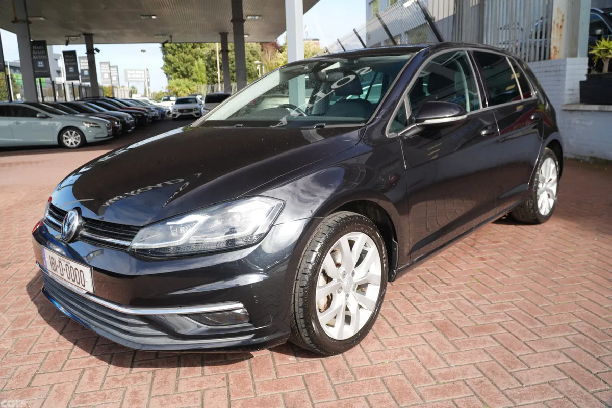 Volkswagen Golf Hatchback, Petrol, 2018, Black