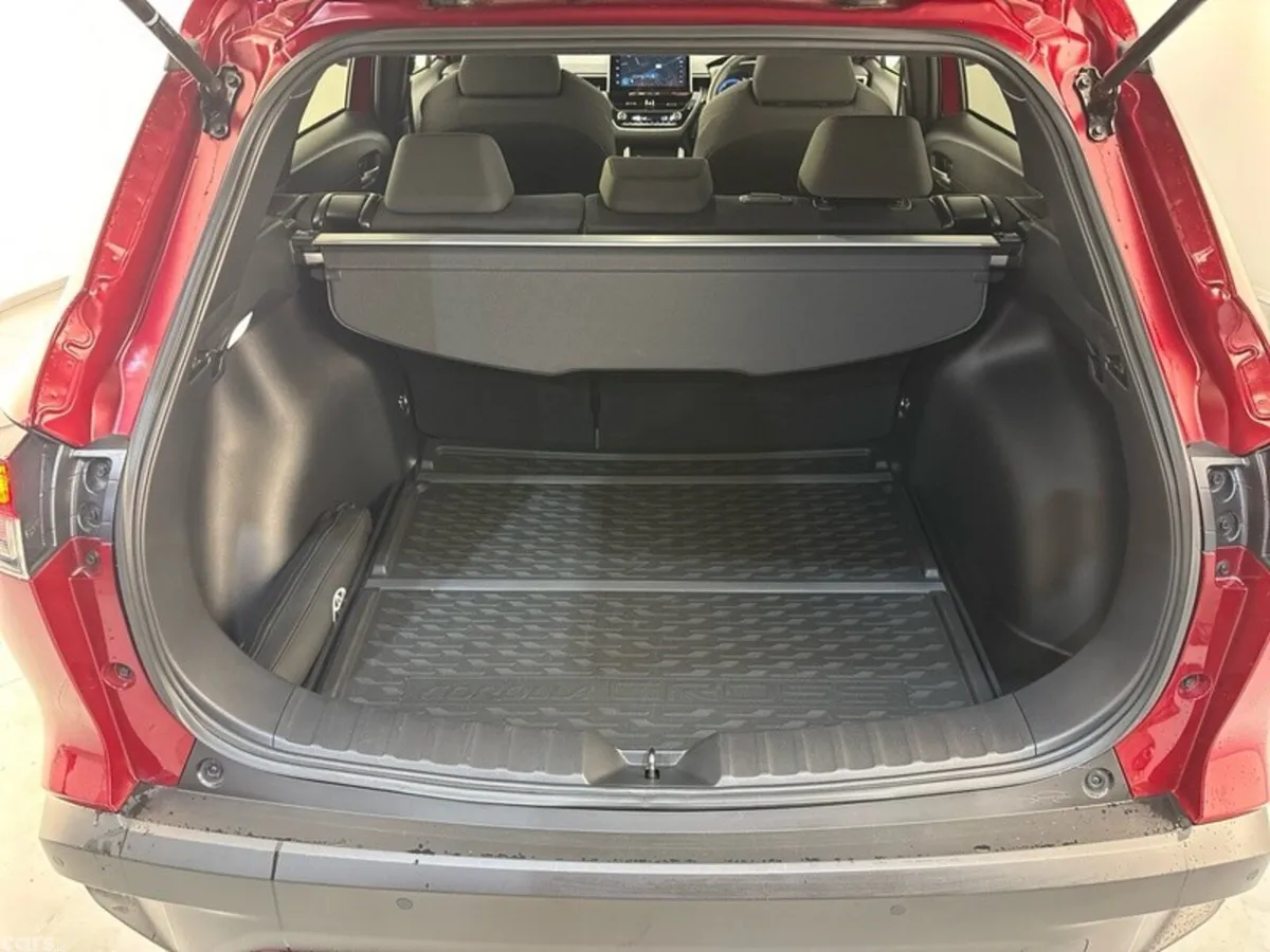Toyota Corolla Cross SUV, Petrol Hybrid, 2023, Red