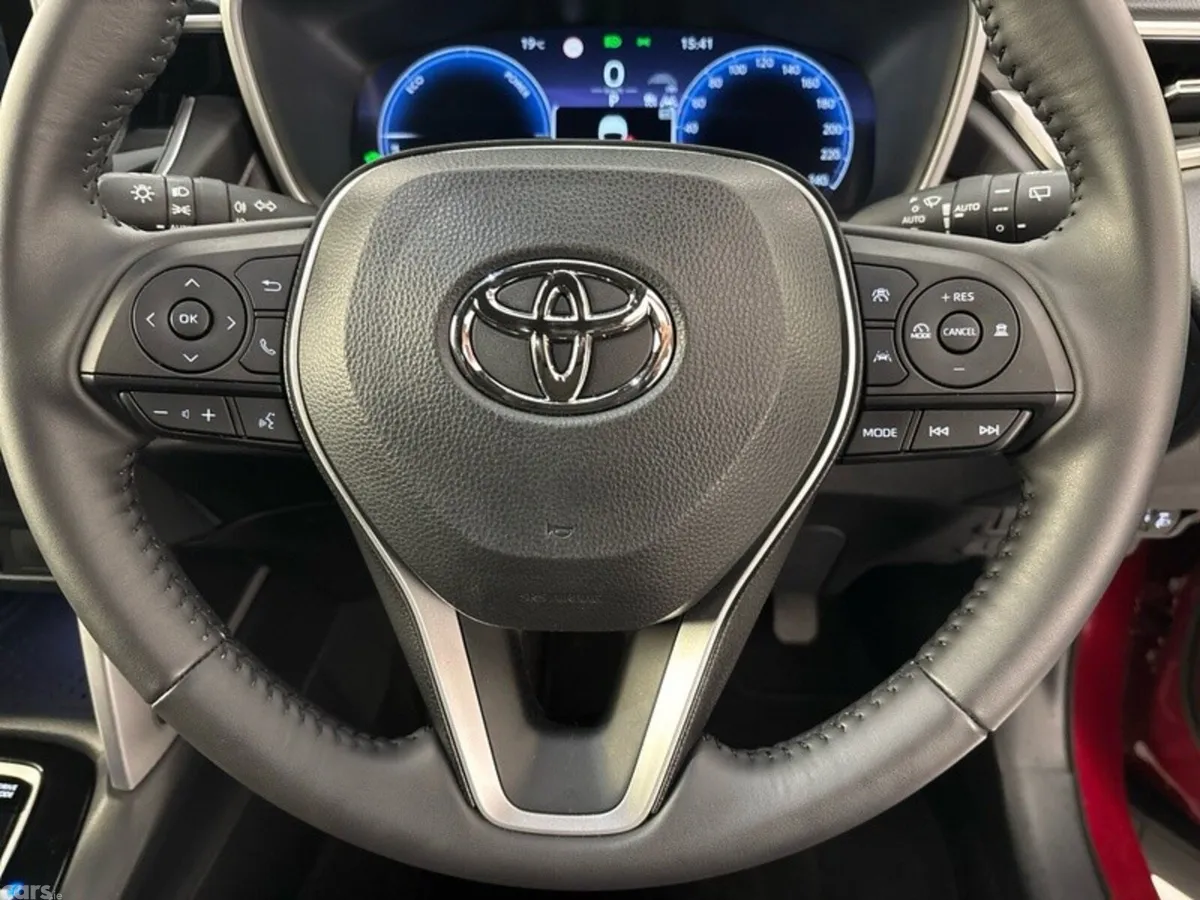 Toyota Corolla Cross SUV, Petrol Hybrid, 2023, Red