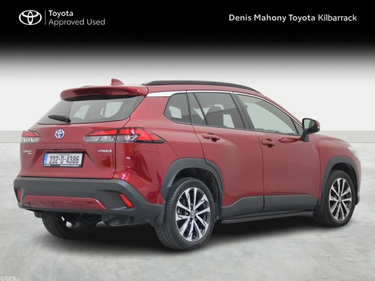 Toyota Corolla Cross SUV, Petrol Hybrid, 2023, Red