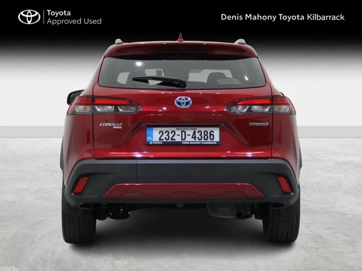 Toyota Corolla Cross SUV, Petrol Hybrid, 2023, Red