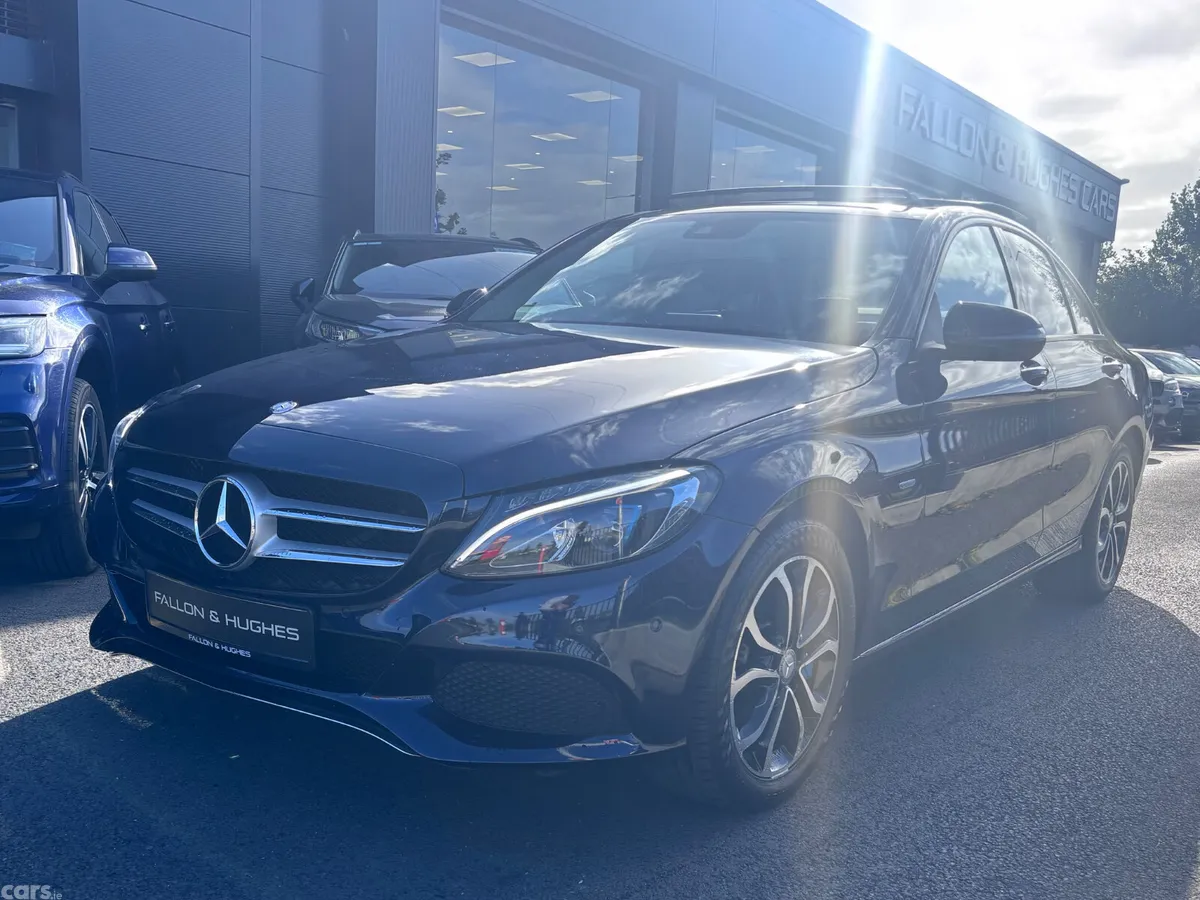Mercedes-Benz C-Class Saloon, Petrol Plug-in Hybrid, 2017, Blue