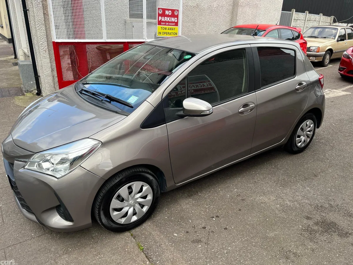Toyota Vitz Hatchback, Petrol, 2019, Brown