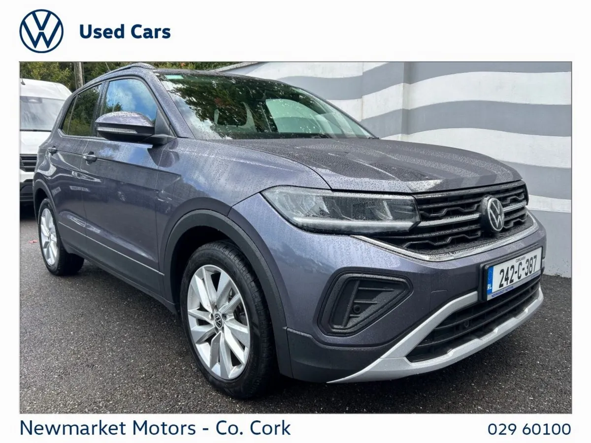 Volkswagen T-Cross SUV, Petrol, 2024, Grey