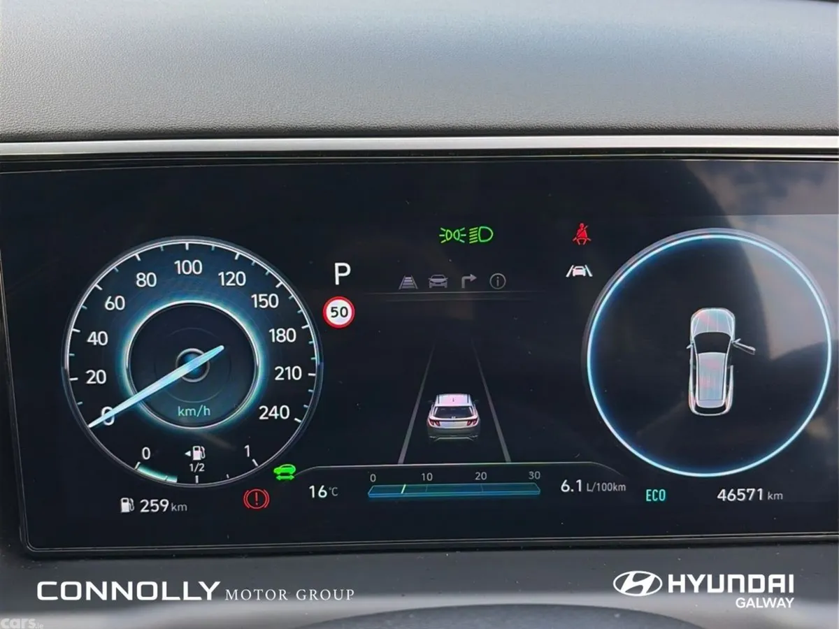 Hyundai Tucson SUV, Petrol Hybrid, 2023, Blue