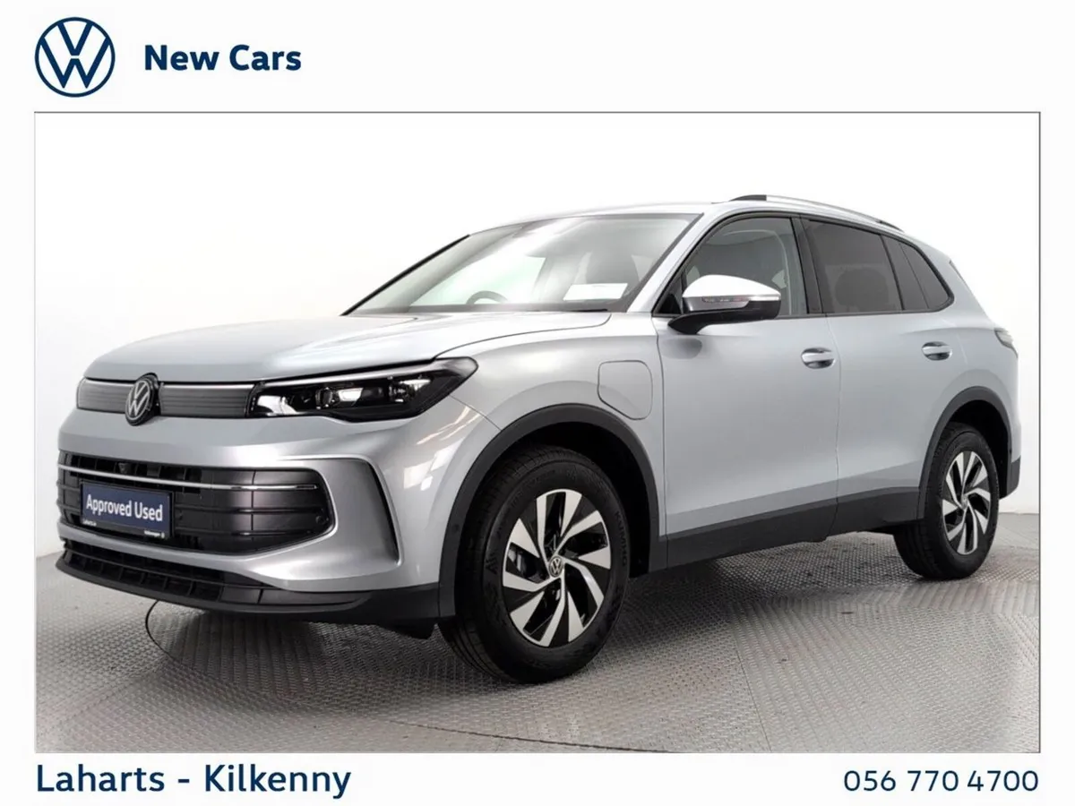 Volkswagen Tiguan SUV, Petrol Plug-in Hybrid, 2026, Silver