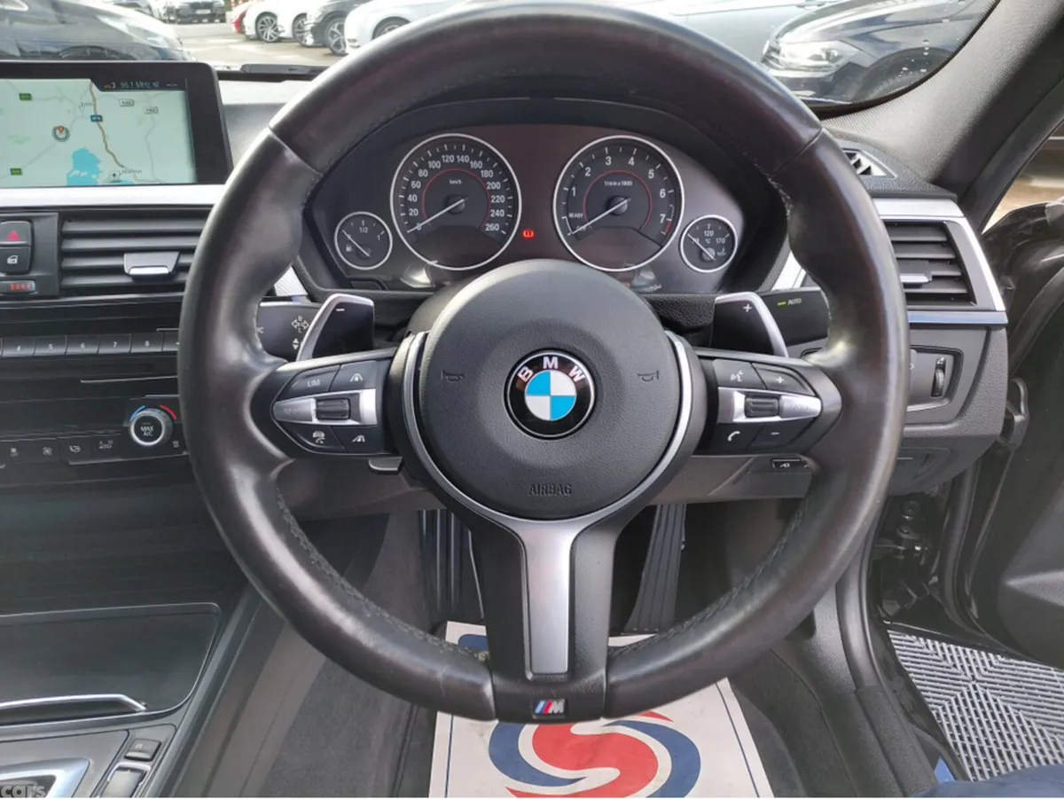 BMW 3-Series Saloon, Petrol, 2017, Black