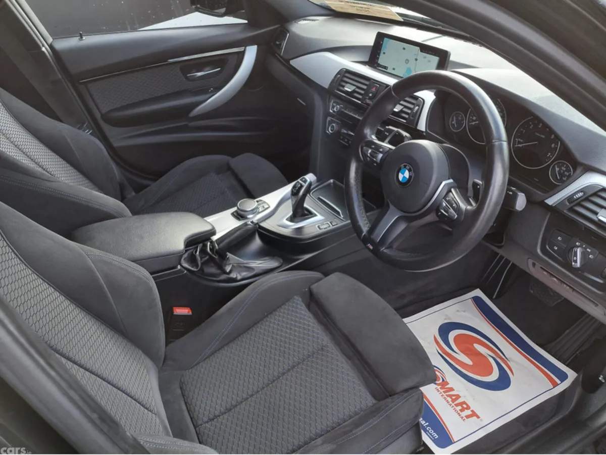 BMW 3-Series Saloon, Petrol, 2017, Black