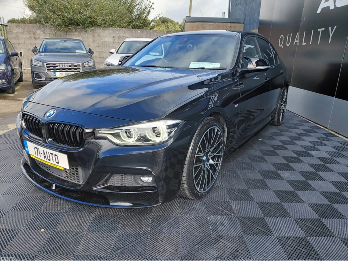BMW 3-Series Saloon, Petrol, 2017, Black