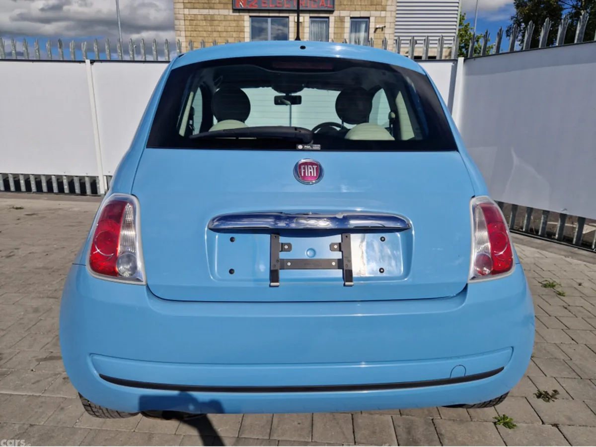 Fiat 500 Hatchback, Petrol, 2015, Blue