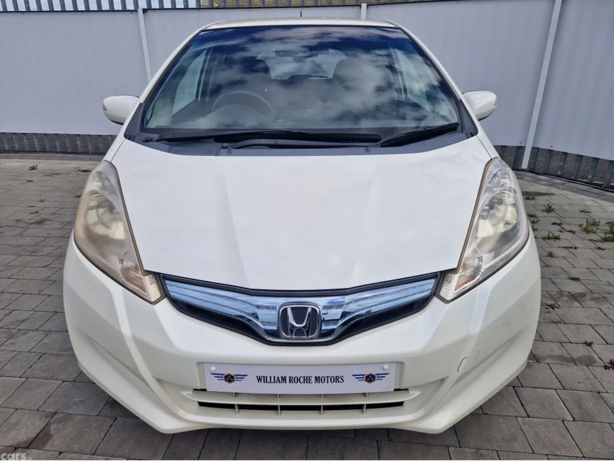 Honda Fit Hatchback, Petrol Hybrid, 2012, White