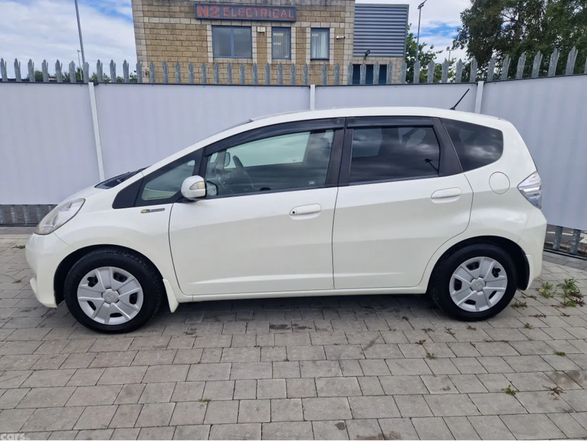 Honda Fit Hatchback, Petrol Hybrid, 2012, White