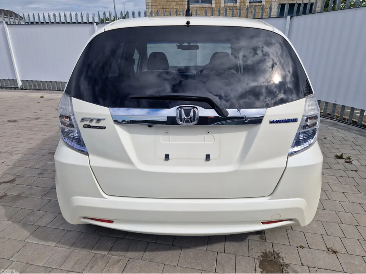 Honda Fit Hatchback, Petrol Hybrid, 2012, White