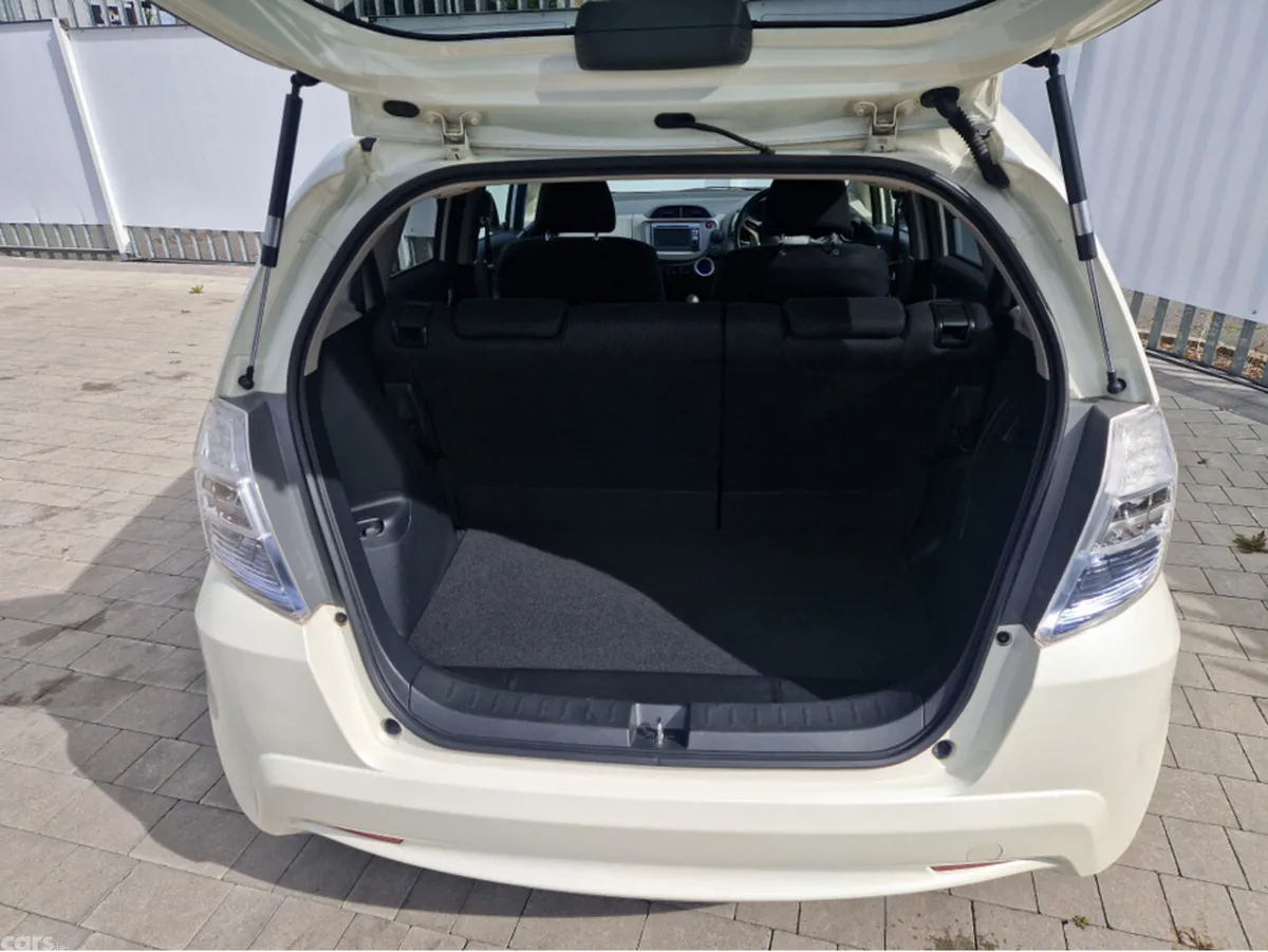 Honda Fit Hatchback, Petrol Hybrid, 2012, White
