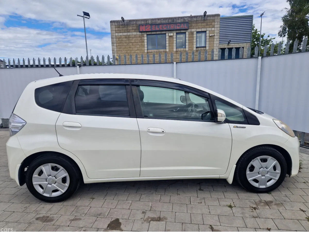 Honda Fit Hatchback, Petrol Hybrid, 2012, White