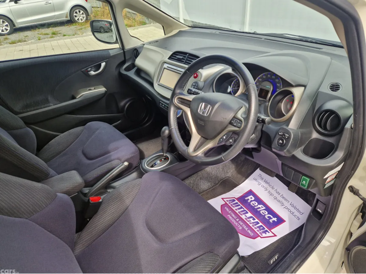 Honda Fit Hatchback, Petrol Hybrid, 2012, White