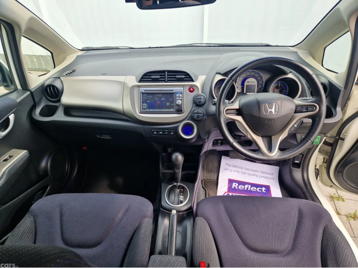 Honda Fit Hatchback, Petrol Hybrid, 2012, White