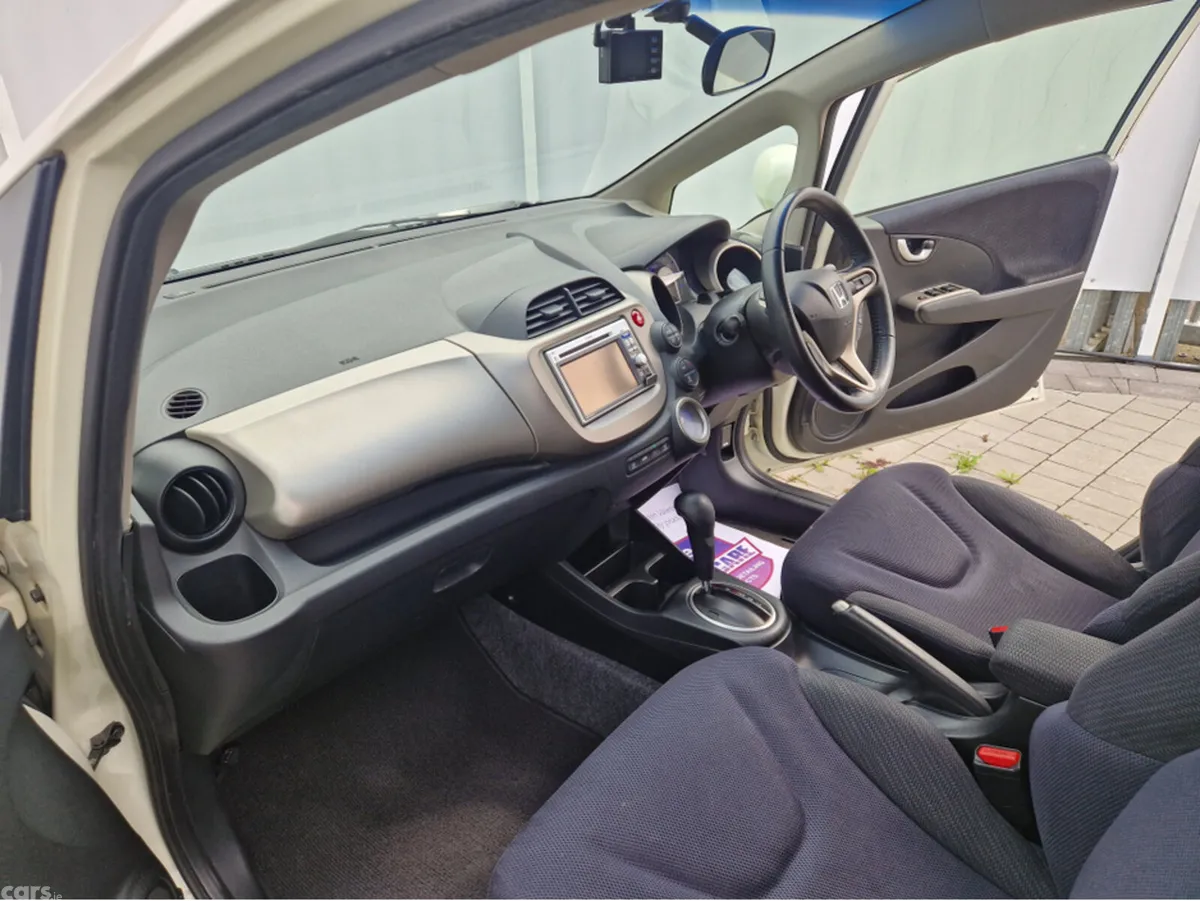 Honda Fit Hatchback, Petrol Hybrid, 2012, White