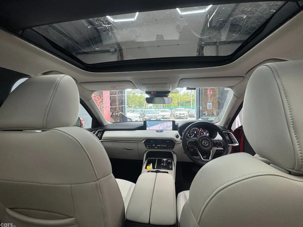 Mazda CX-60 SUV, Petrol Plug-in Hybrid, 2023, Red