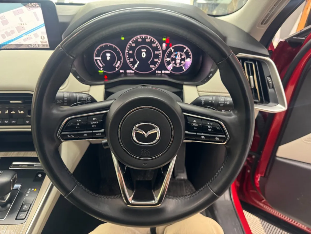 Mazda CX-60 SUV, Petrol Plug-in Hybrid, 2023, Red