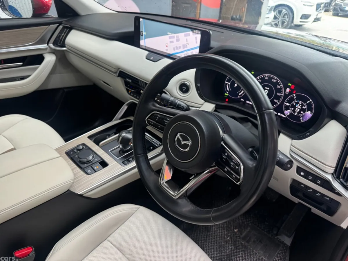 Mazda CX-60 SUV, Petrol Plug-in Hybrid, 2023, Red