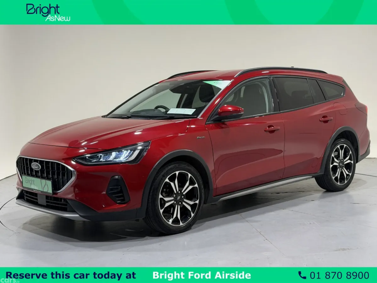 Ford Focus Estate, Petrol, 2022, Red