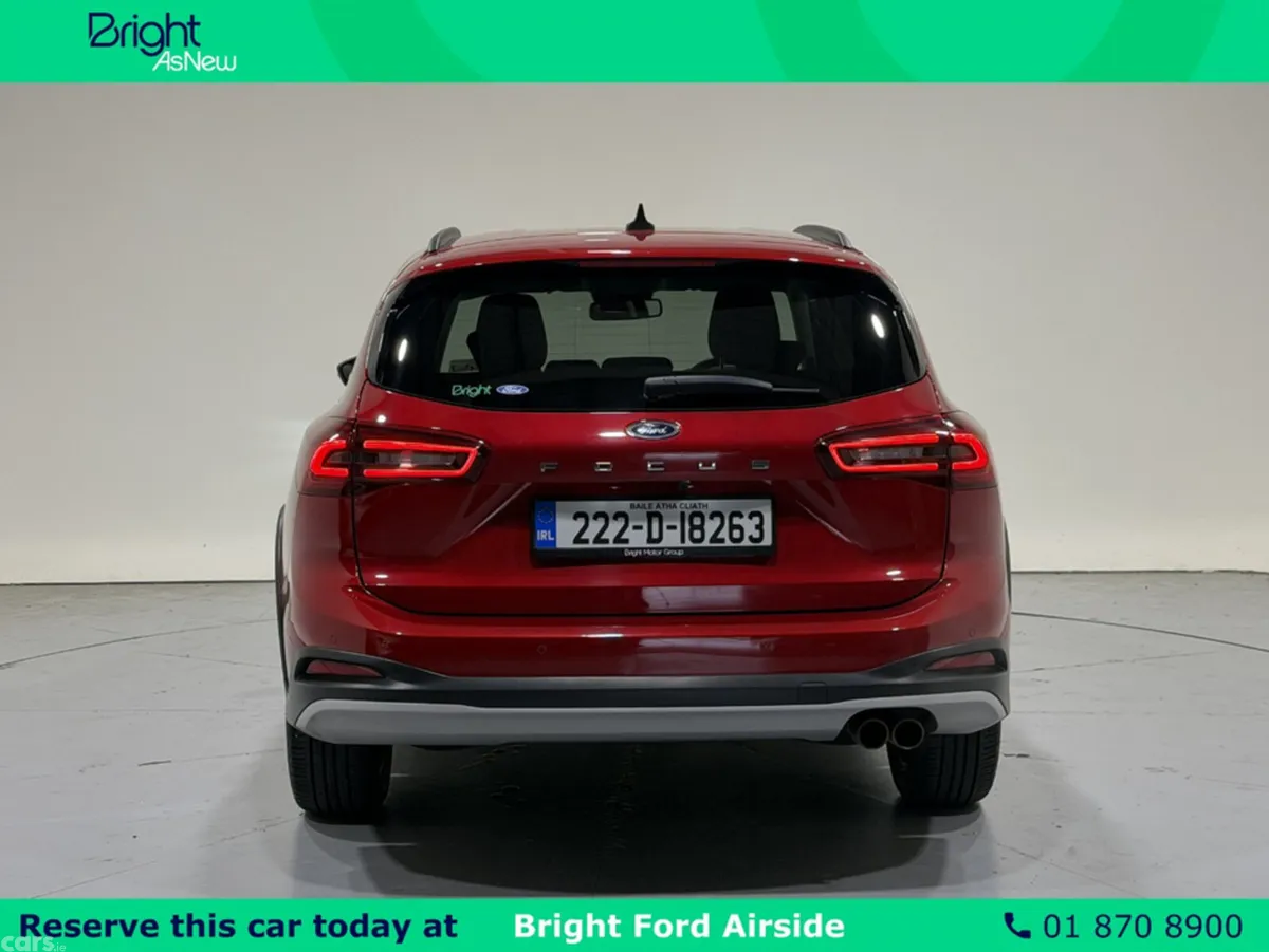 Ford Focus Estate, Petrol, 2022, Red