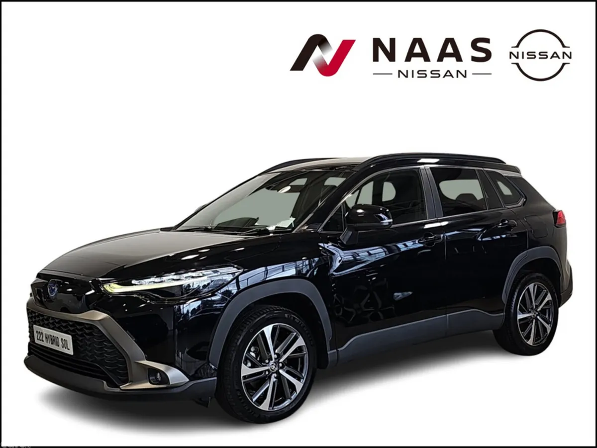Toyota Corolla Cross SUV, Petrol Hybrid, 2022, Black
