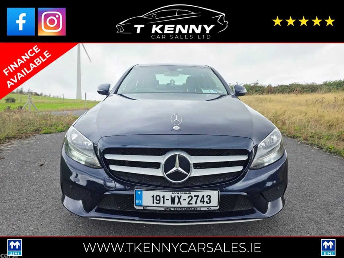 Mercedes-Benz C-Class Saloon, Diesel, 2019, Blue