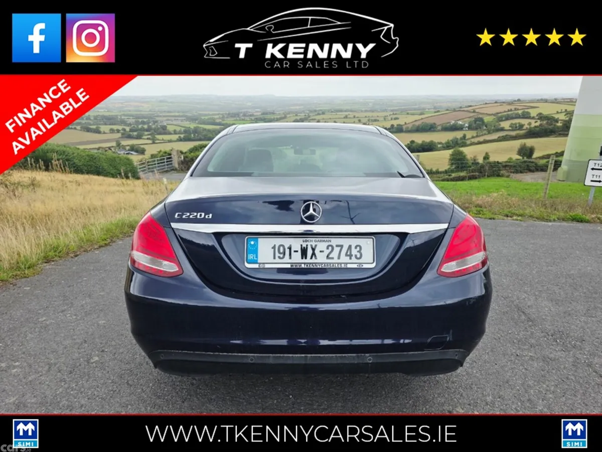 Mercedes-Benz C-Class Saloon, Diesel, 2019, Blue