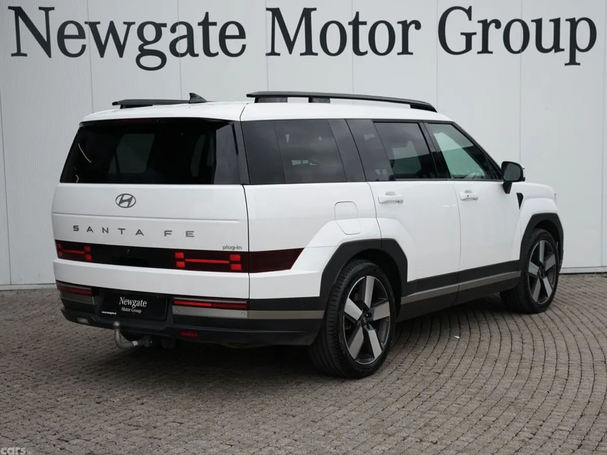 Hyundai Santa Fe SUV, Petrol Plug-in Hybrid, 2025, White