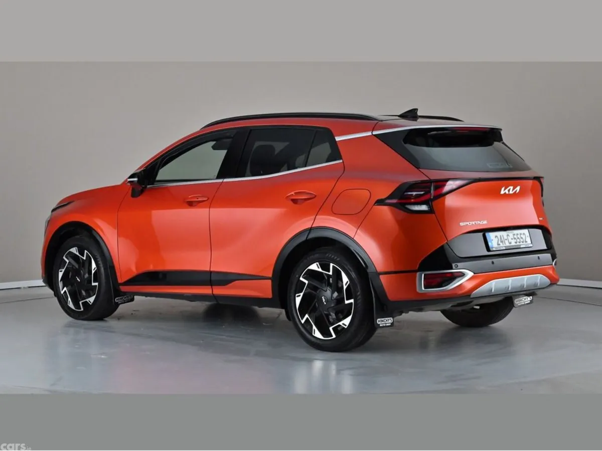 Kia Sportage SUV, Diesel Hybrid, 2024, Orange