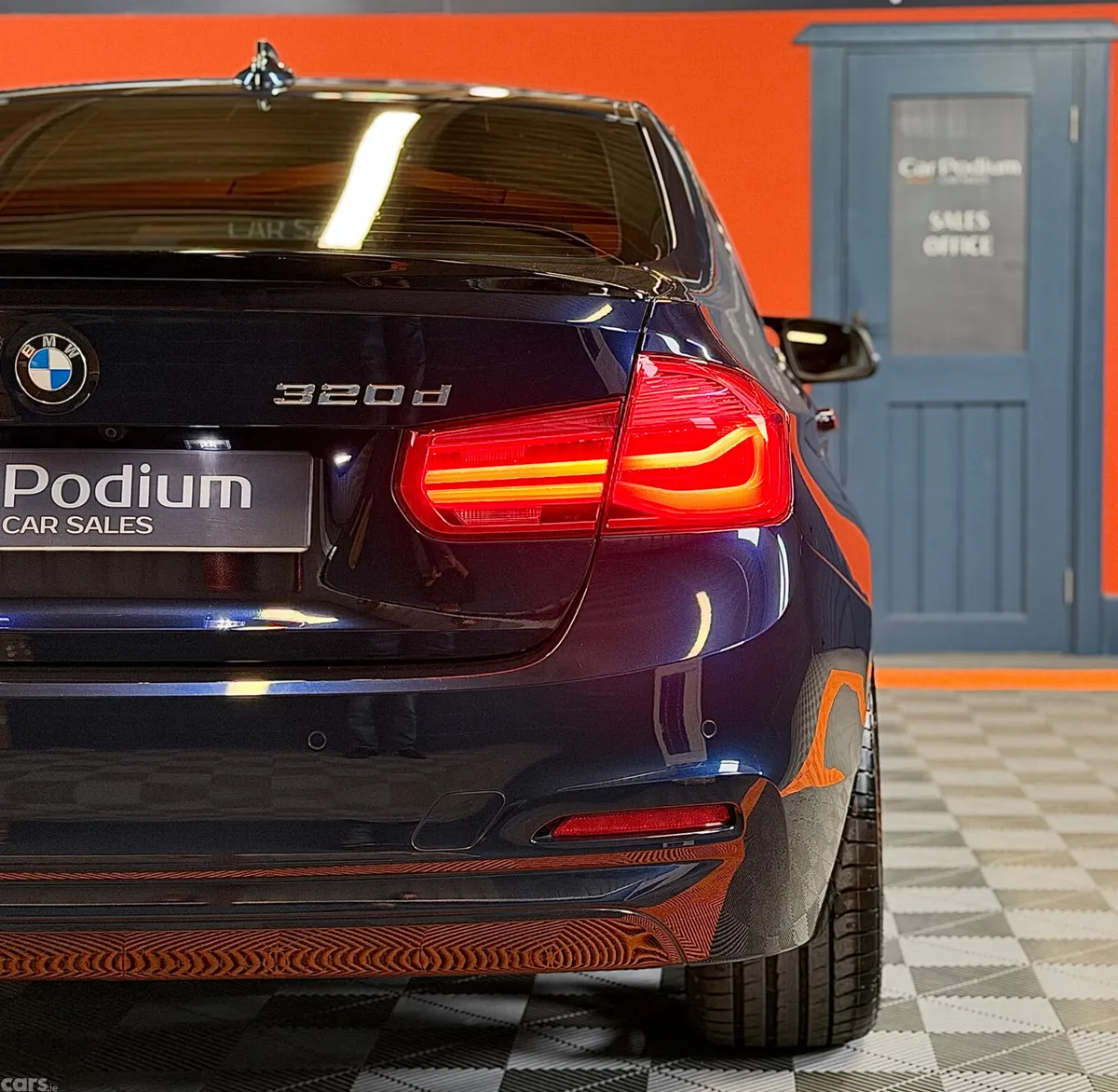 BMW 3-Series Saloon, Diesel, 2016, Blue