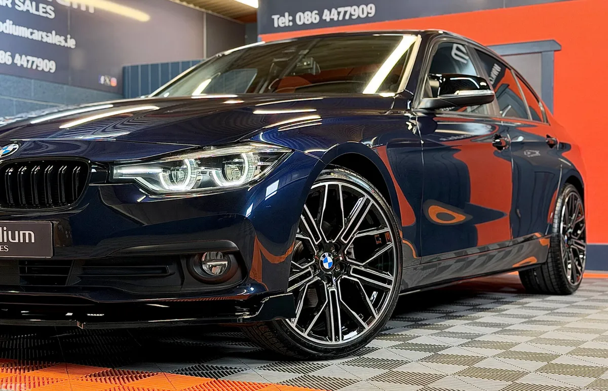 BMW 3-Series Saloon, Diesel, 2016, Blue