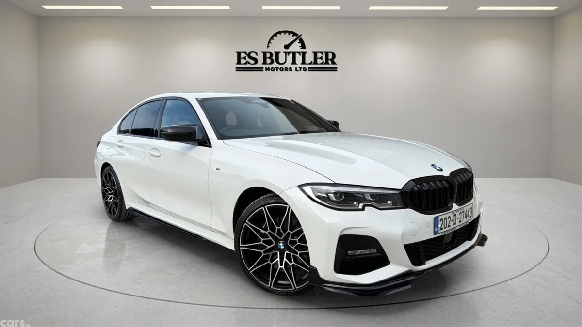 BMW 3-Series Saloon, Petrol Plug-in Hybrid, 2020, White