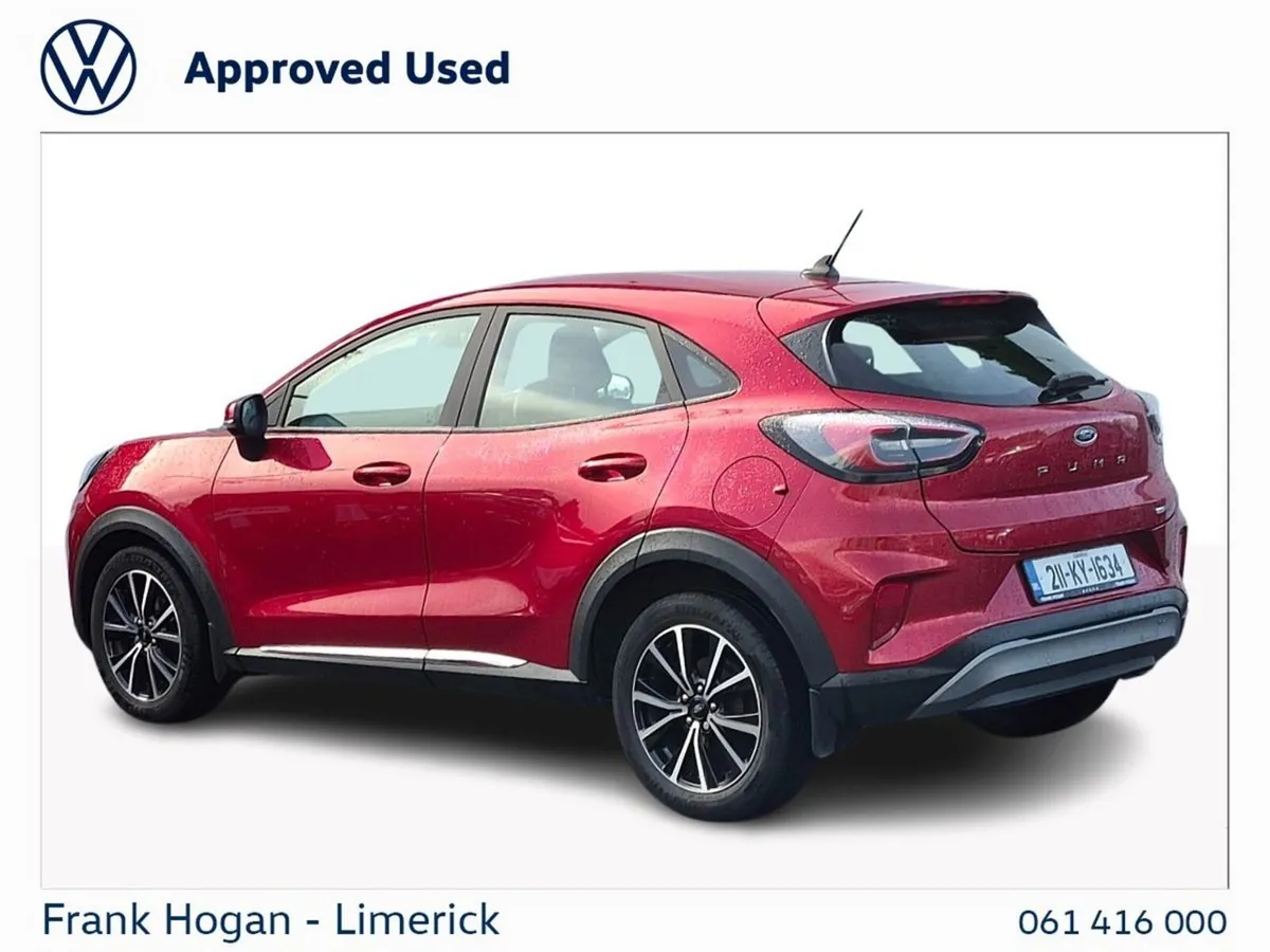 Ford Puma MPV, Petrol Hybrid, 2021, Red