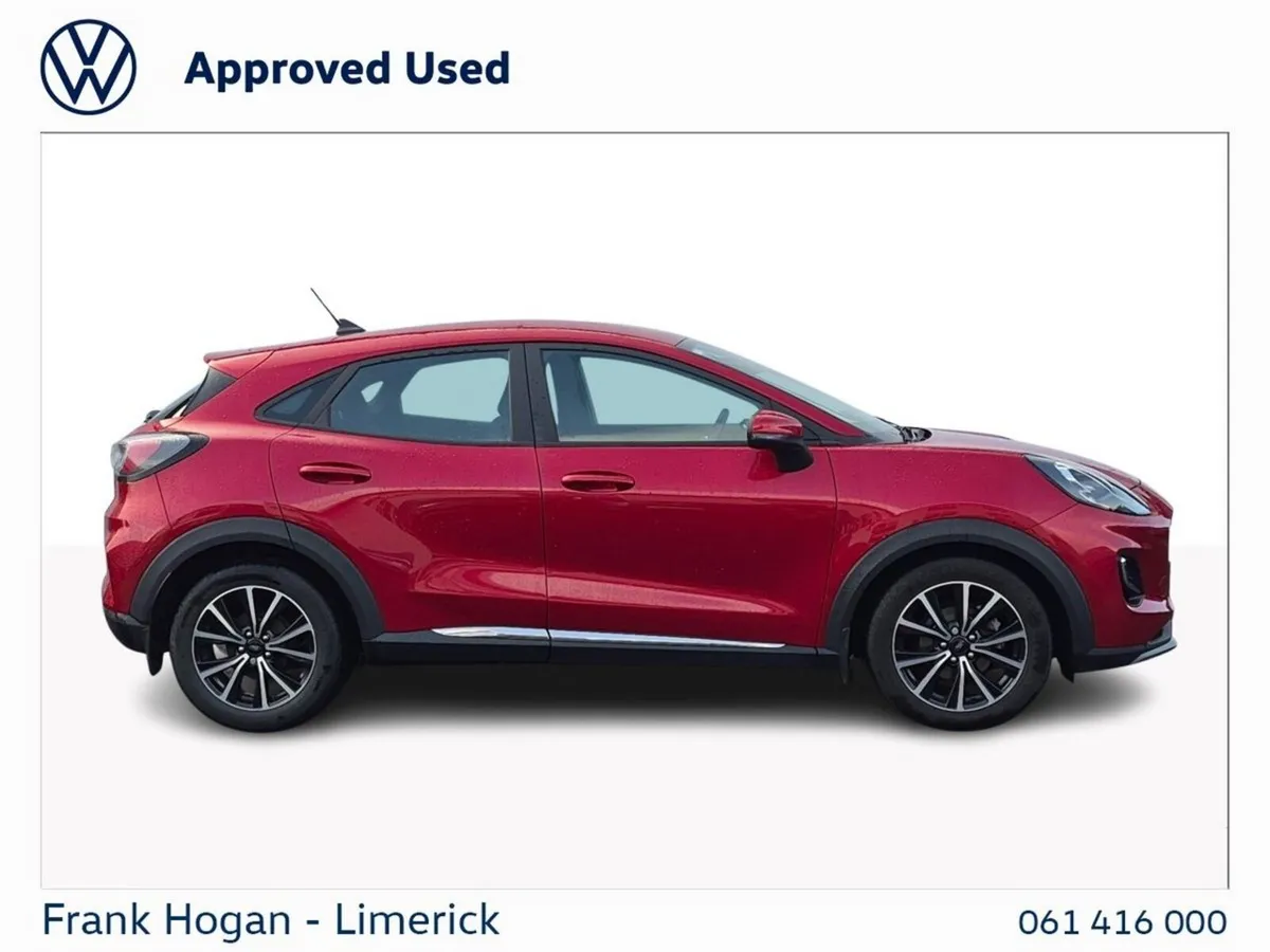 Ford Puma MPV, Petrol Hybrid, 2021, Red