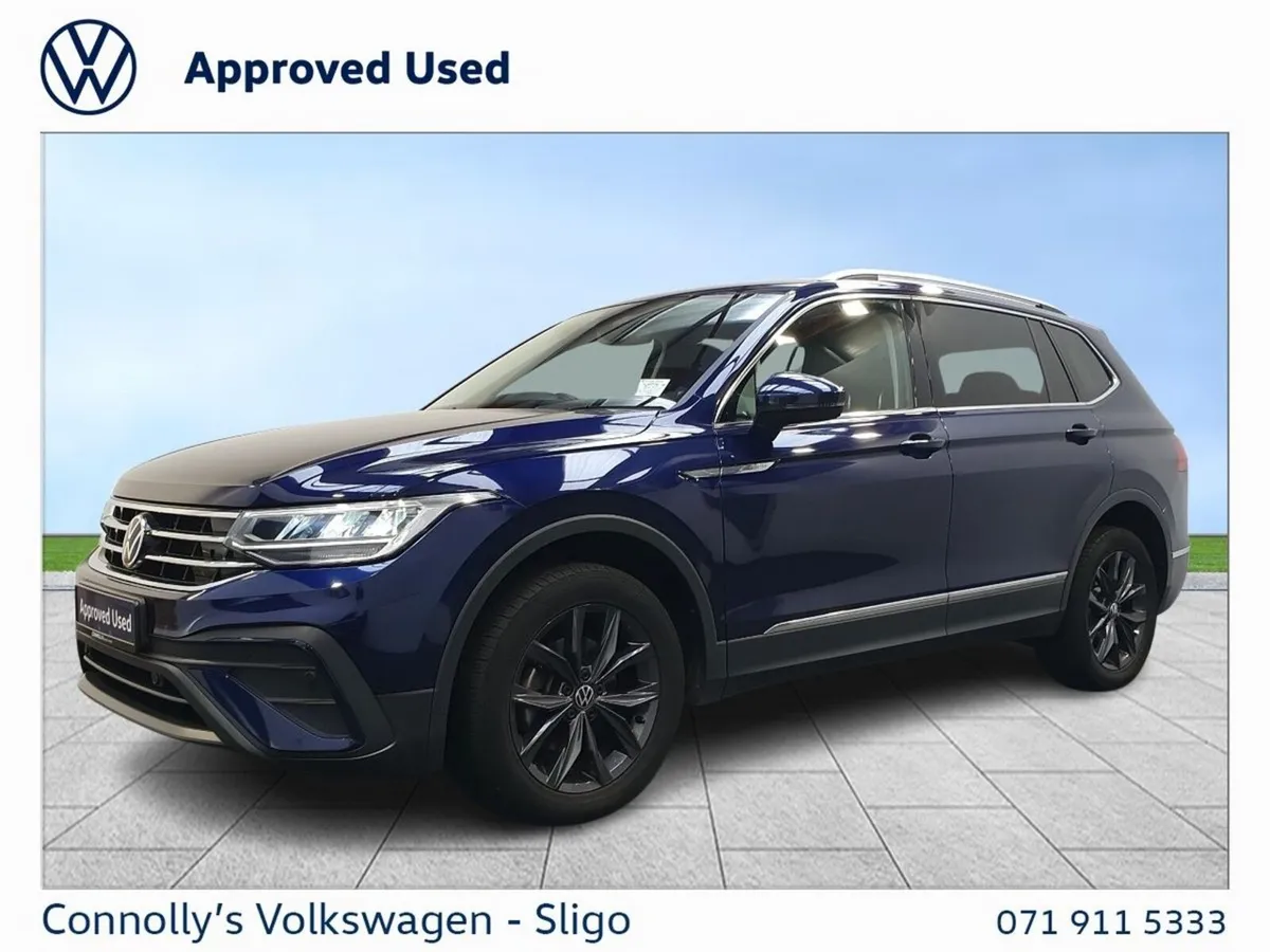 Volkswagen Tiguan Allspace SUV, Diesel, 2024, Blue