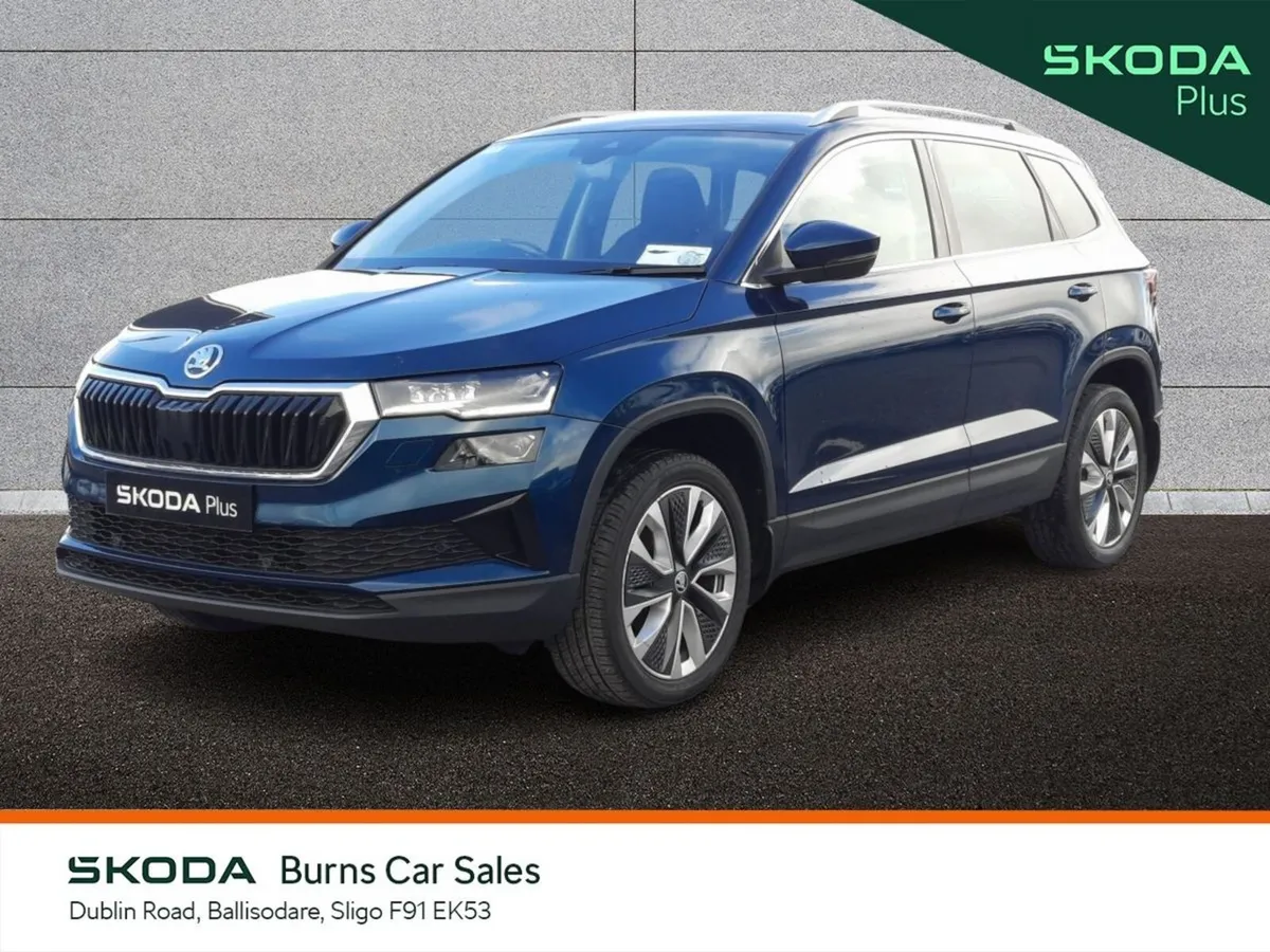 Skoda Karoq Estate, Petrol, 2023, Blue