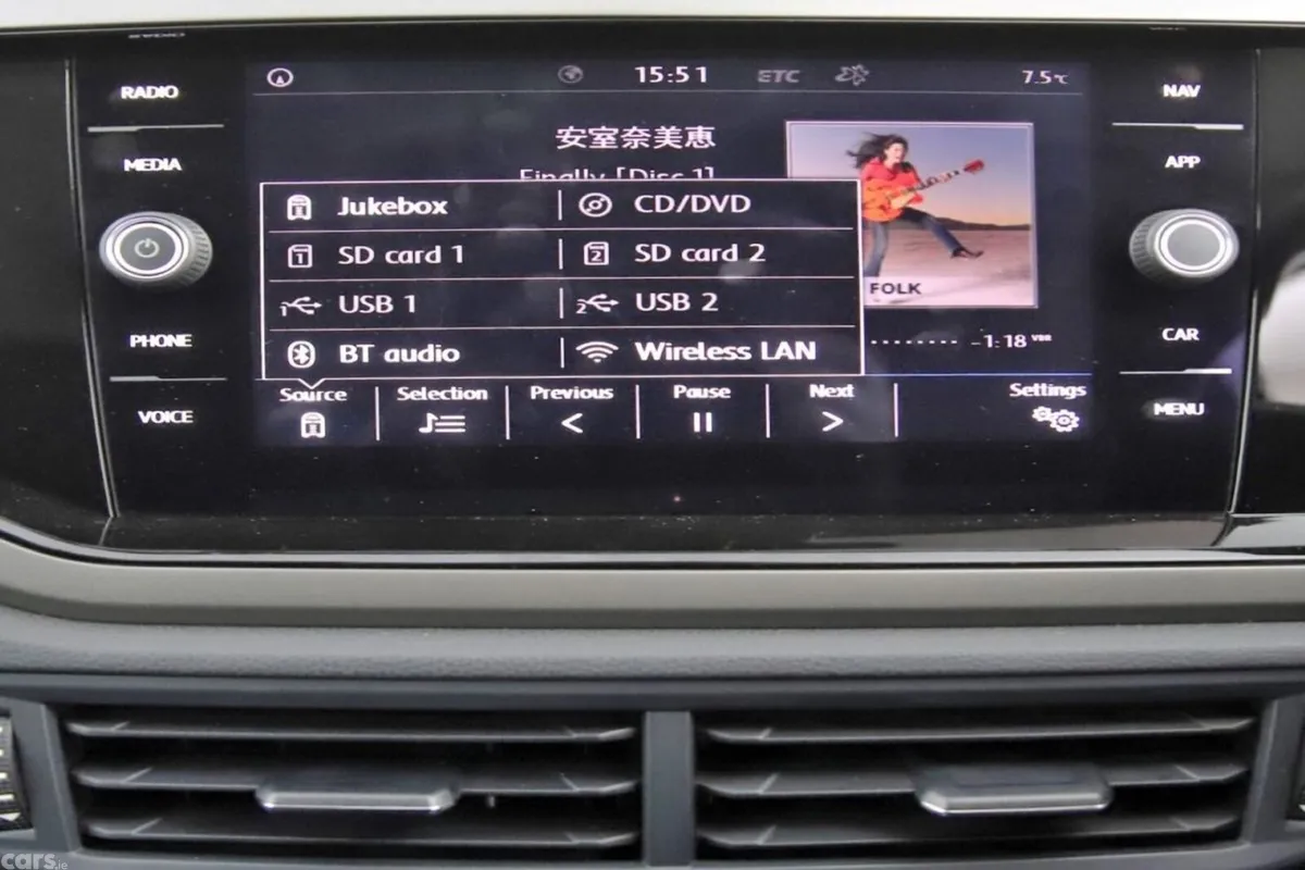 Volkswagen Polo Hatchback, Petrol, 2020, Black