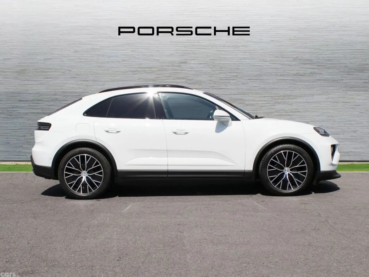 Porsche Macan SUV, Electric, 2026, White
