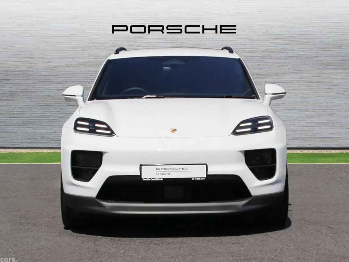 Porsche Macan SUV, Electric, 2026, White