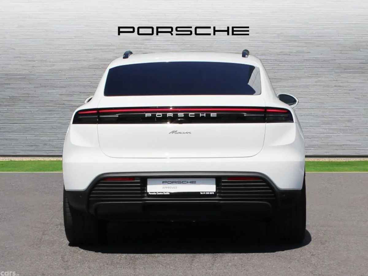 Porsche Macan SUV, Electric, 2026, White