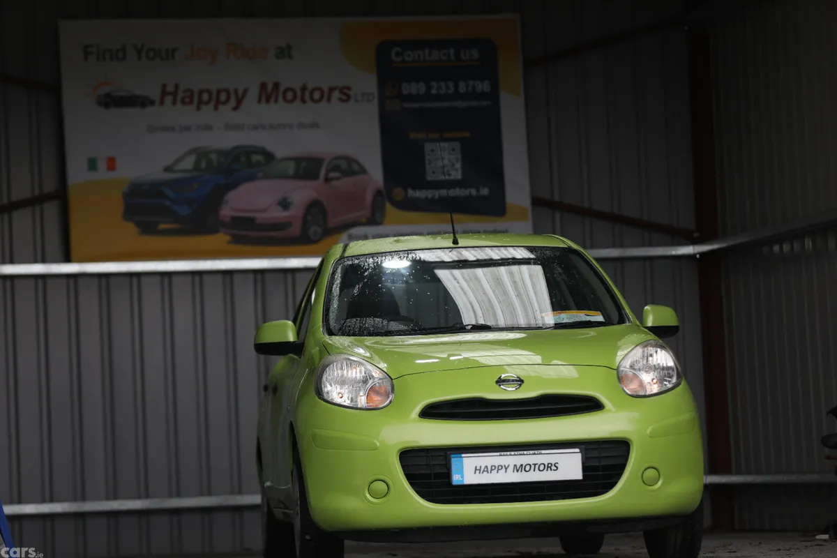 Nissan March Hatchback, Petrol, 2013, Green