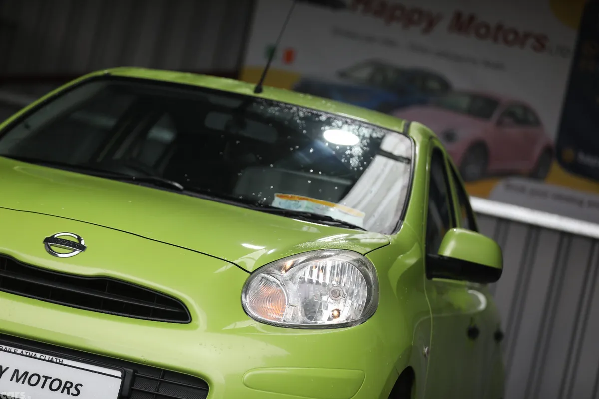Nissan March Hatchback, Petrol, 2013, Green
