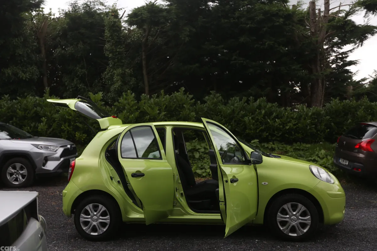 Nissan March Hatchback, Petrol, 2013, Green
